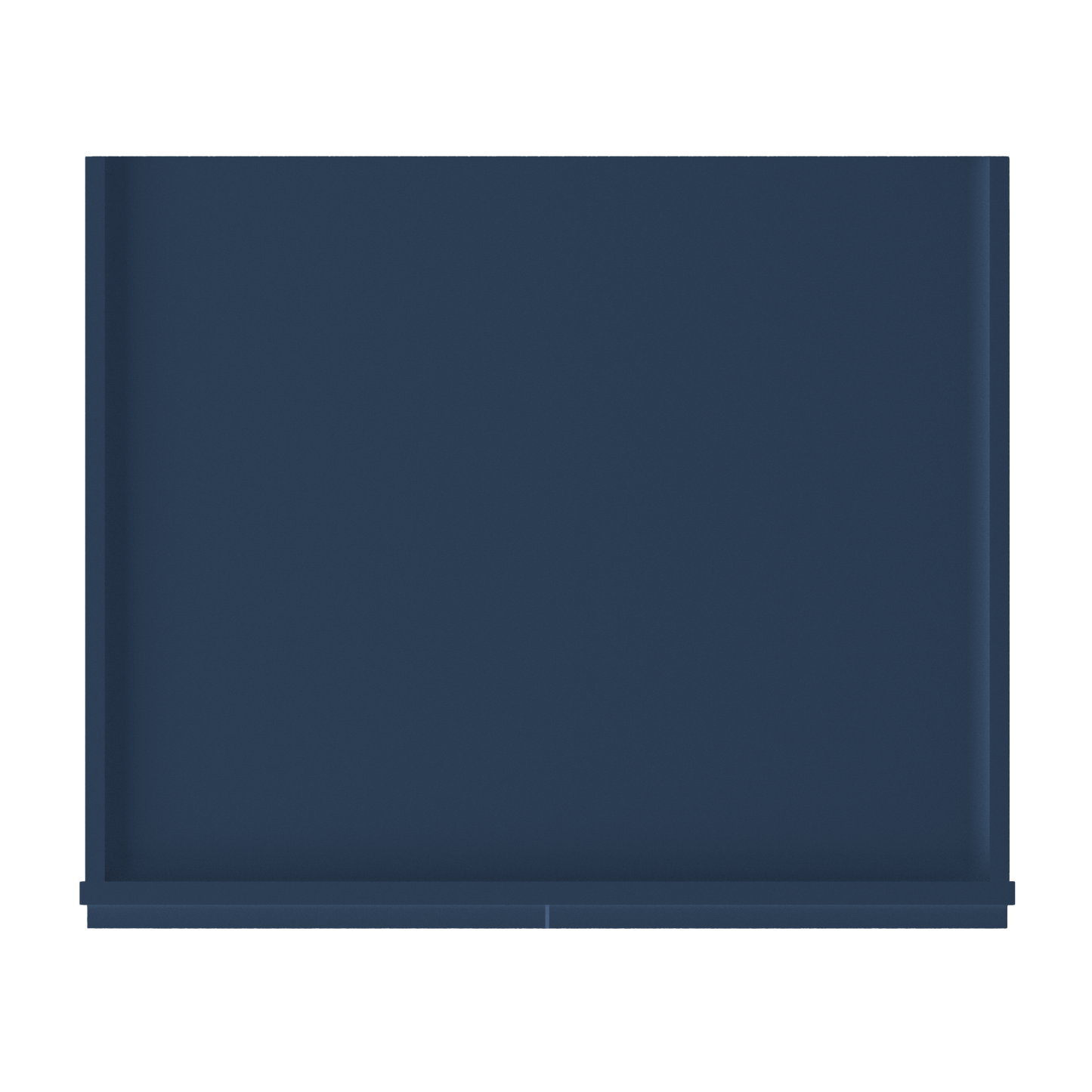 Oven Kitchen Cabinet OC3084 Danbury Blue LessCare 30 in. width 84 in. height 24 in. depth - Kitchen Cabinets