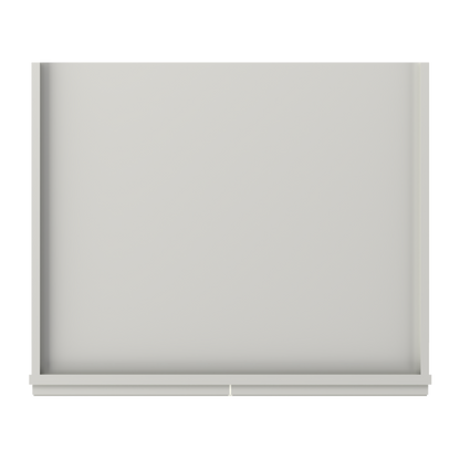 Oven Kitchen Cabinet OC3084 Milan Pearl 30 in. width 84 in. height 24 in. depth - Kitchen Cabinets