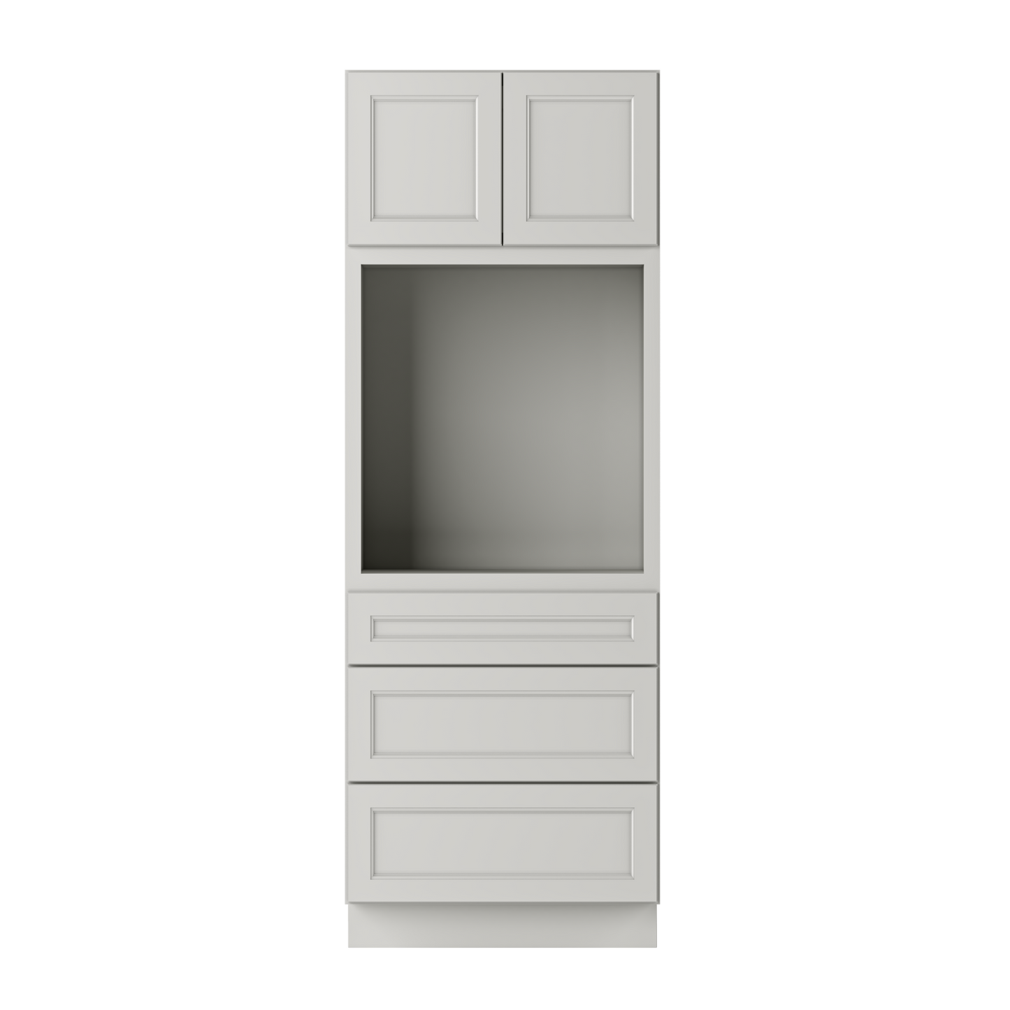 Oven Kitchen Cabinet OC3084 Milan Pearl 30 in. width 84 in. height 24 in. depth - Kitchen Cabinets