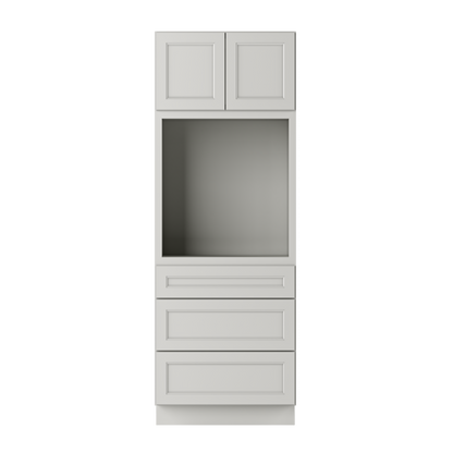 Oven Kitchen Cabinet OC3084 Milan Pearl 30 in. width 84 in. height 24 in. depth - Kitchen Cabinets
