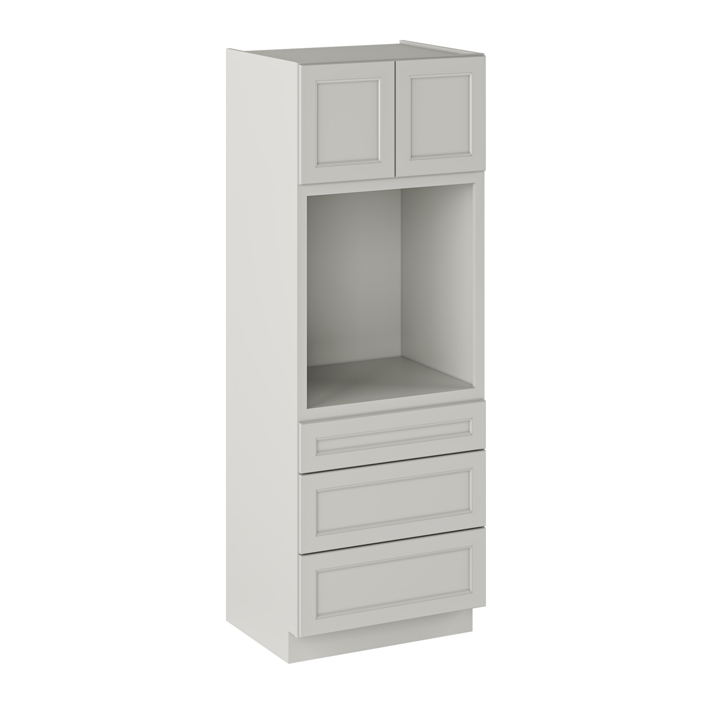 Oven Kitchen Cabinet OC3084 Milan Pearl 30 in. width 84 in. height 24 in. depth - Kitchen Cabinets