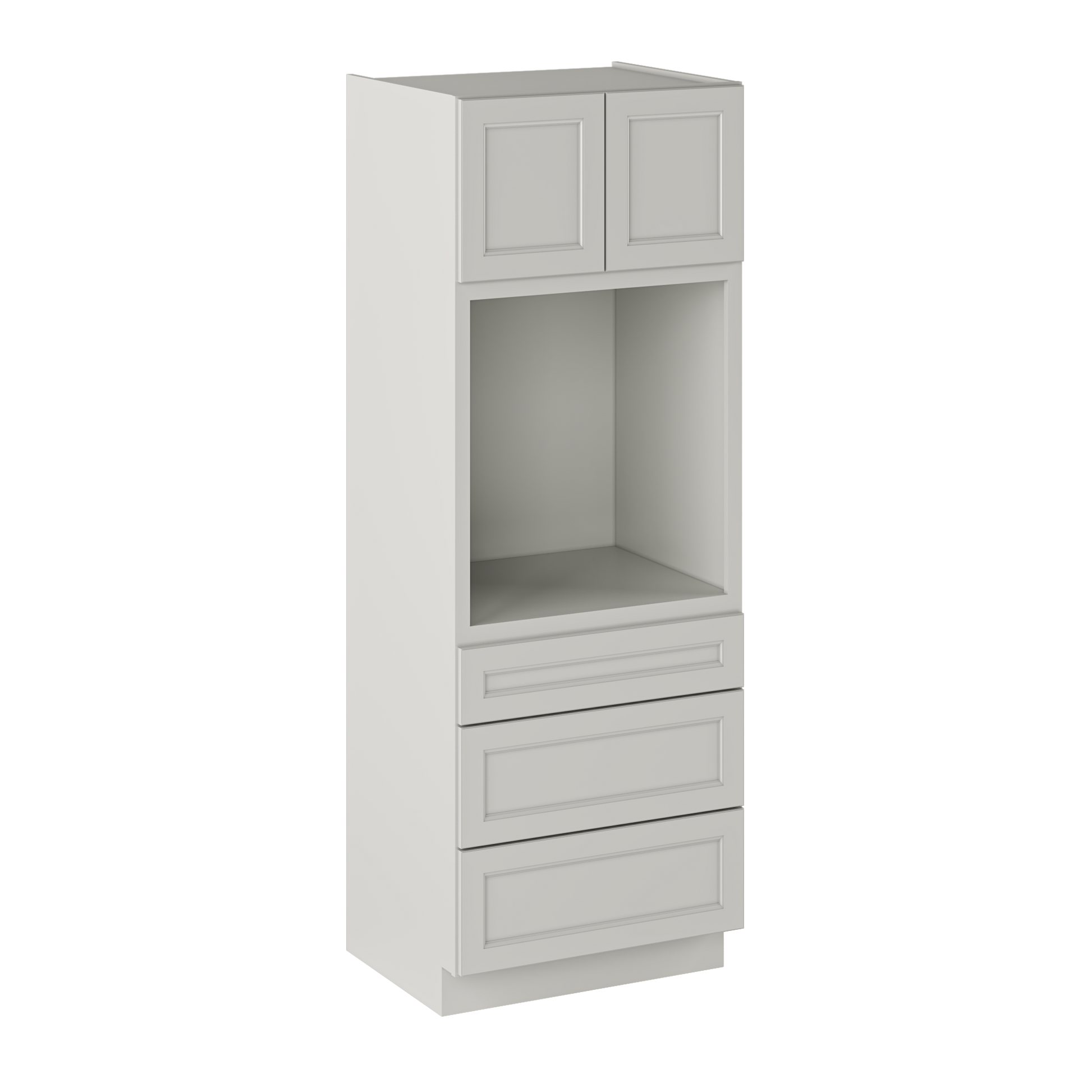 Oven Kitchen Cabinet OC3084 Milan Pearl 30 in. width 84 in. height 24 in. depth - Kitchen Cabinets