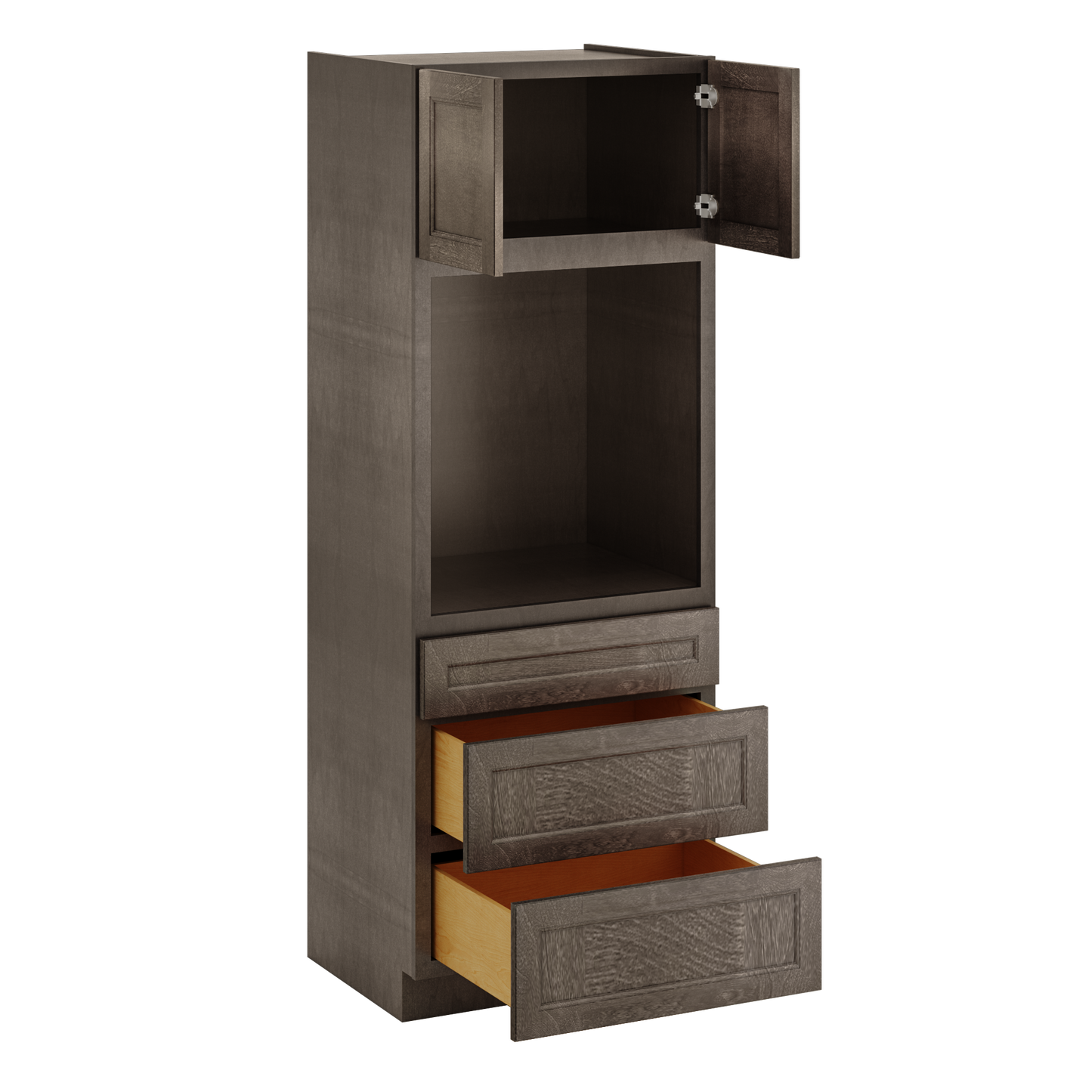 Oven Kitchen Cabinet OC3084 Milan Slate 30 in. width 84 in. height 24 in. depth - Kitchen Cabinets