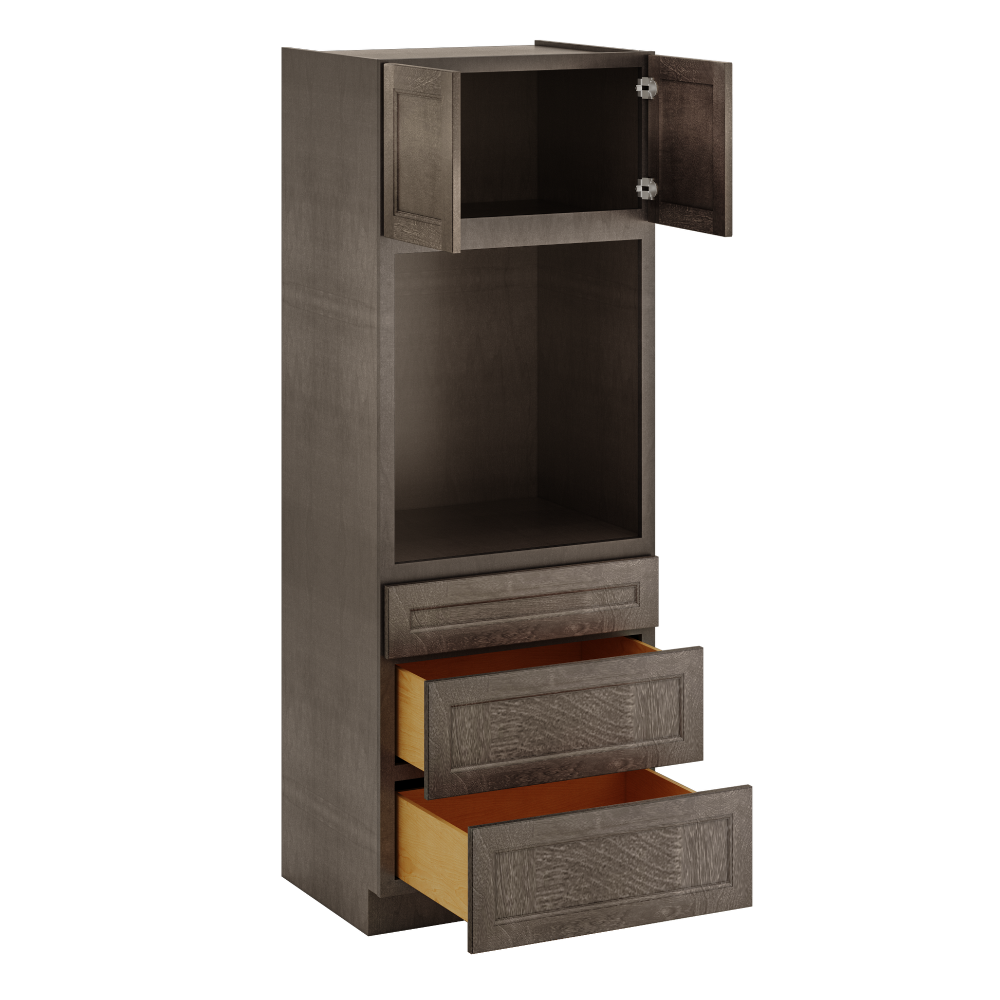 Oven Kitchen Cabinet OC3084 Milan Slate 30 in. width 84 in. height 24 in. depth - Kitchen Cabinets