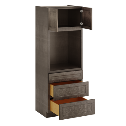 Oven Kitchen Cabinet OC3084 Milan Slate 30 in. width 84 in. height 24 in. depth - Kitchen Cabinets