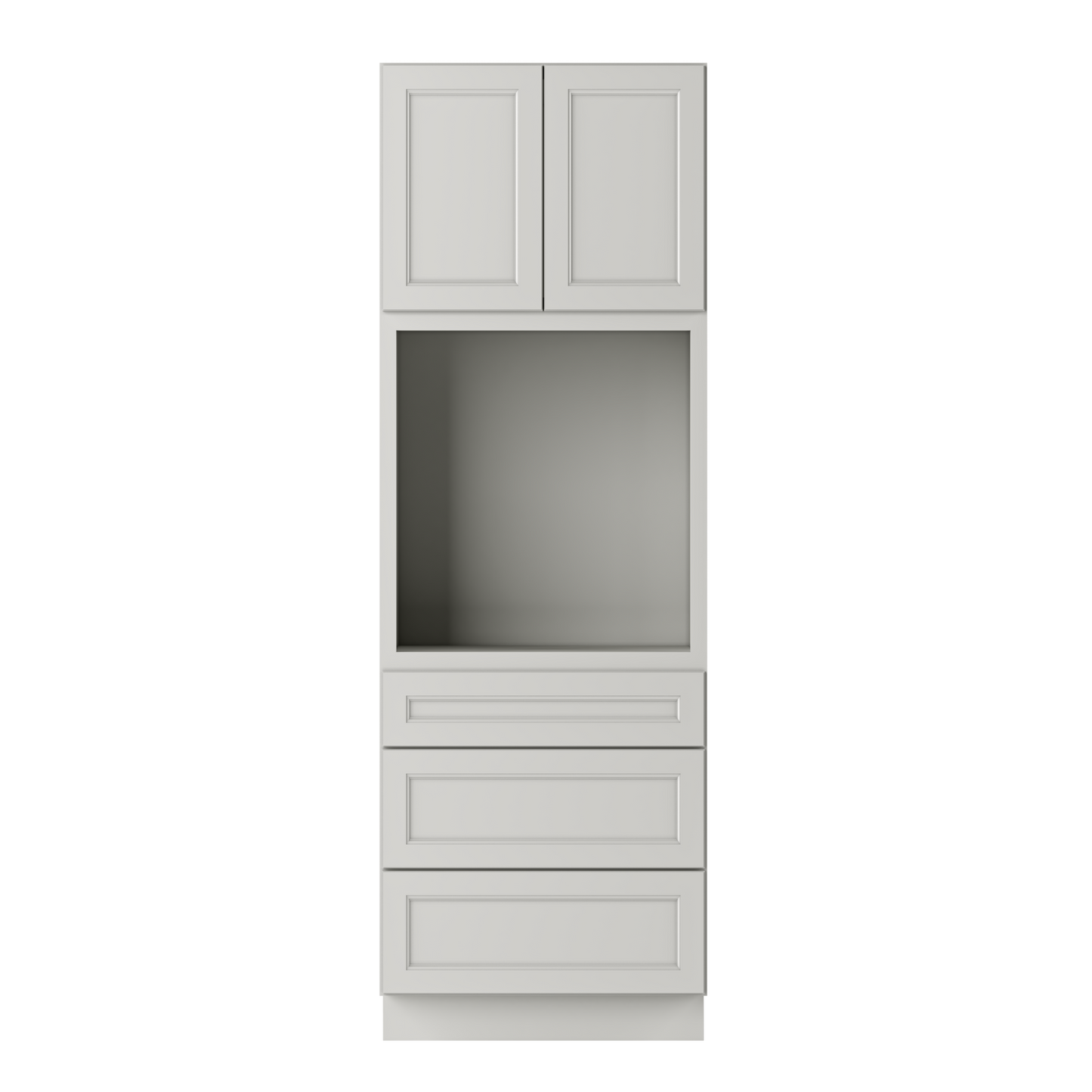 Oven Kitchen Cabinet OC3090 Milan Pearl 30 in. width 90 in. height 24 in. depth - Kitchen Cabinets