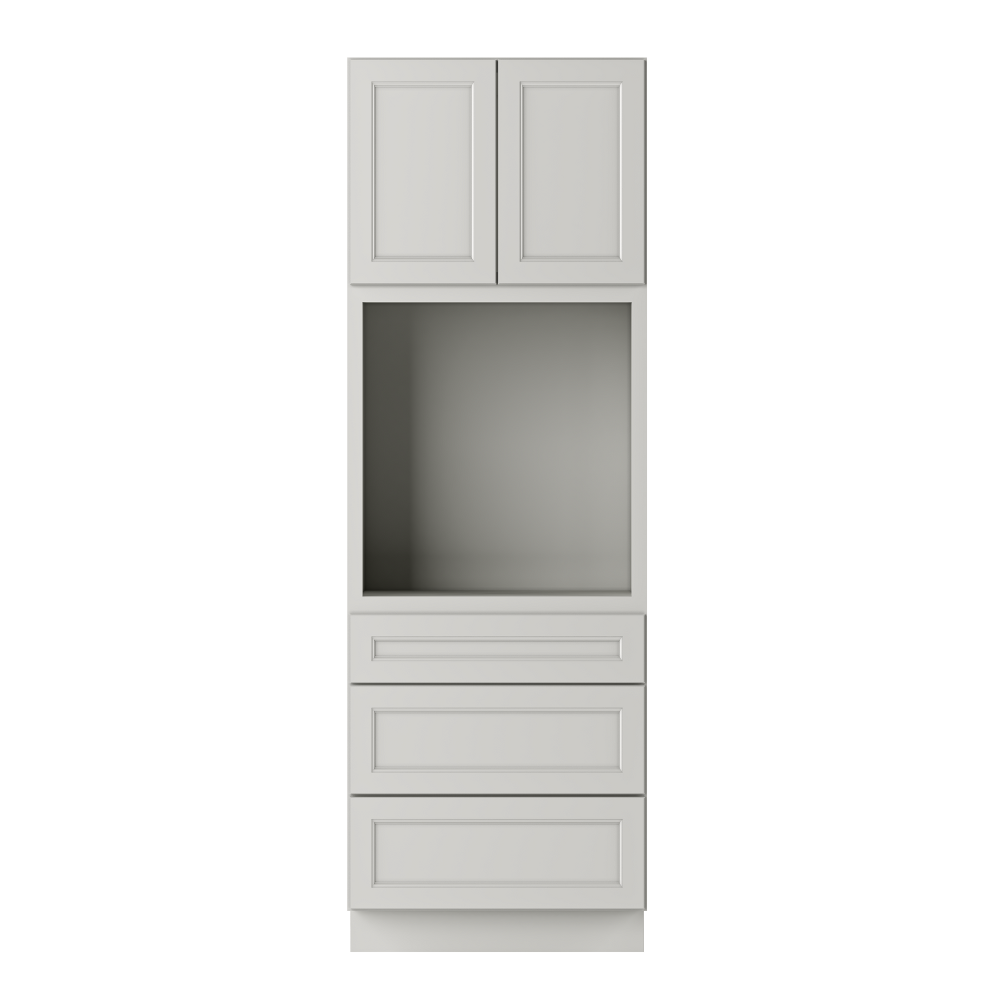 Oven Kitchen Cabinet OC3090 Milan Pearl 30 in. width 90 in. height 24 in. depth - Kitchen Cabinets