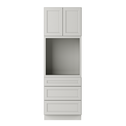 Oven Kitchen Cabinet OC3090 Milan Pearl 30 in. width 90 in. height 24 in. depth - Kitchen Cabinets