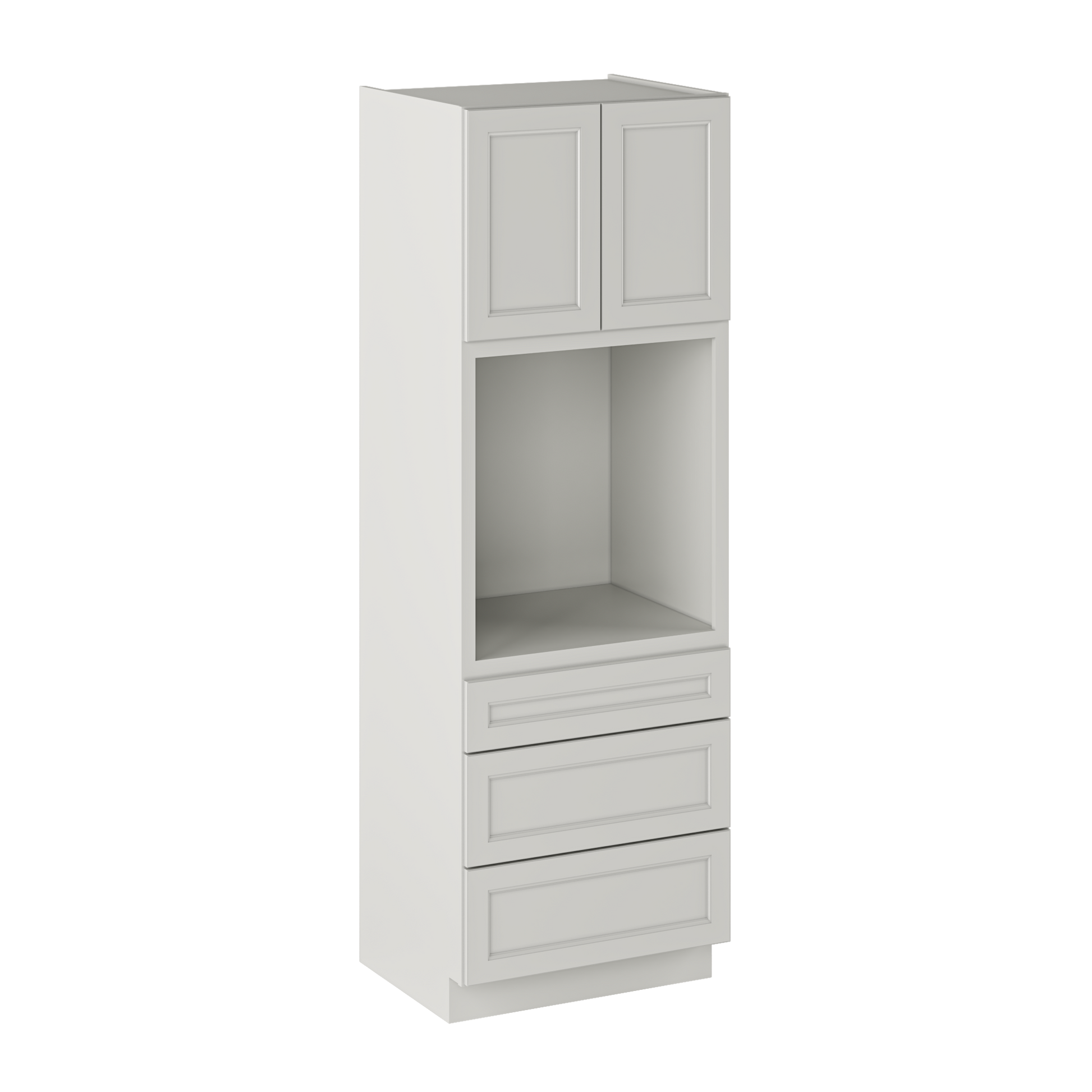 Oven Kitchen Cabinet OC3090 Milan Pearl 30 in. width 90 in. height 24 in. depth - Kitchen Cabinets