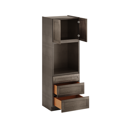 Oven Kitchen Cabinet OC3090 Milan Slate 30 in. width 90 in. height 24 in. depth - Kitchen Cabinets