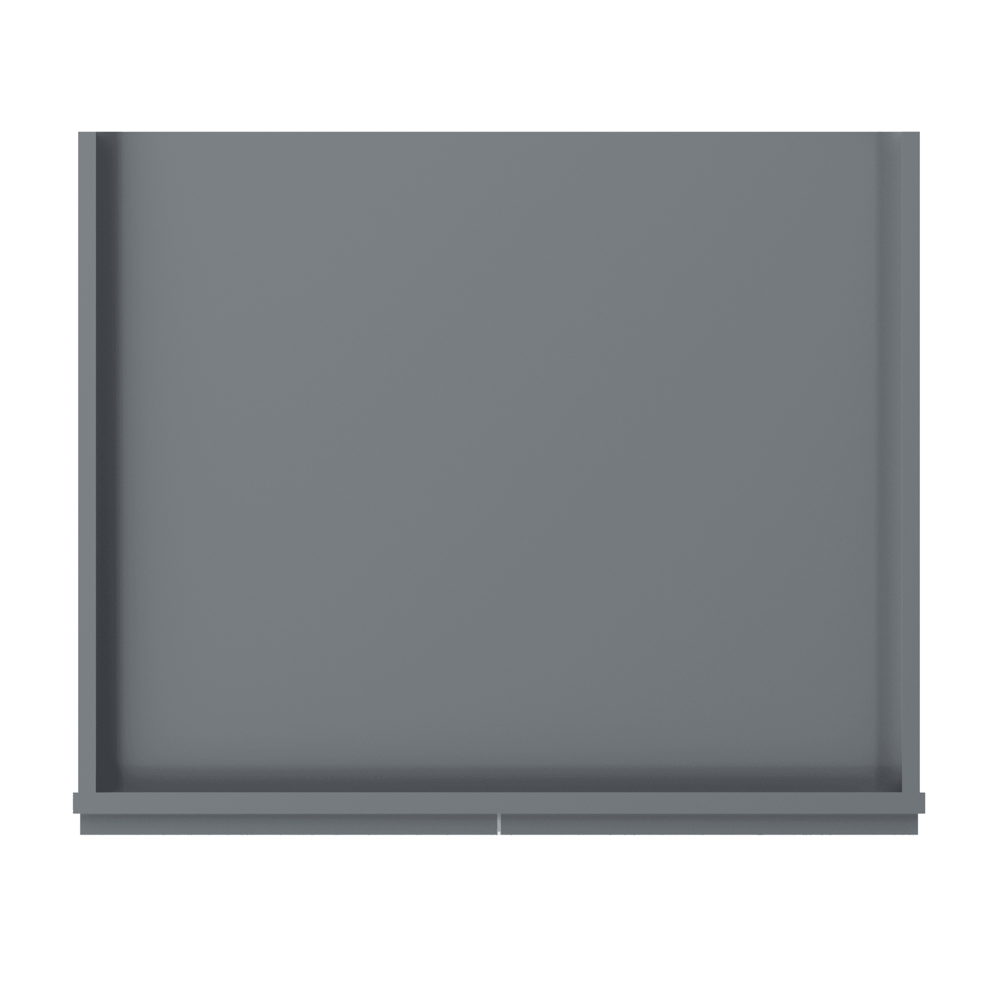 Oven Kitchen Cabinet OC3096 Colonial Gray LessCare 30 in. width 96 in. height 24 in. depth - Kitchen Cabinets