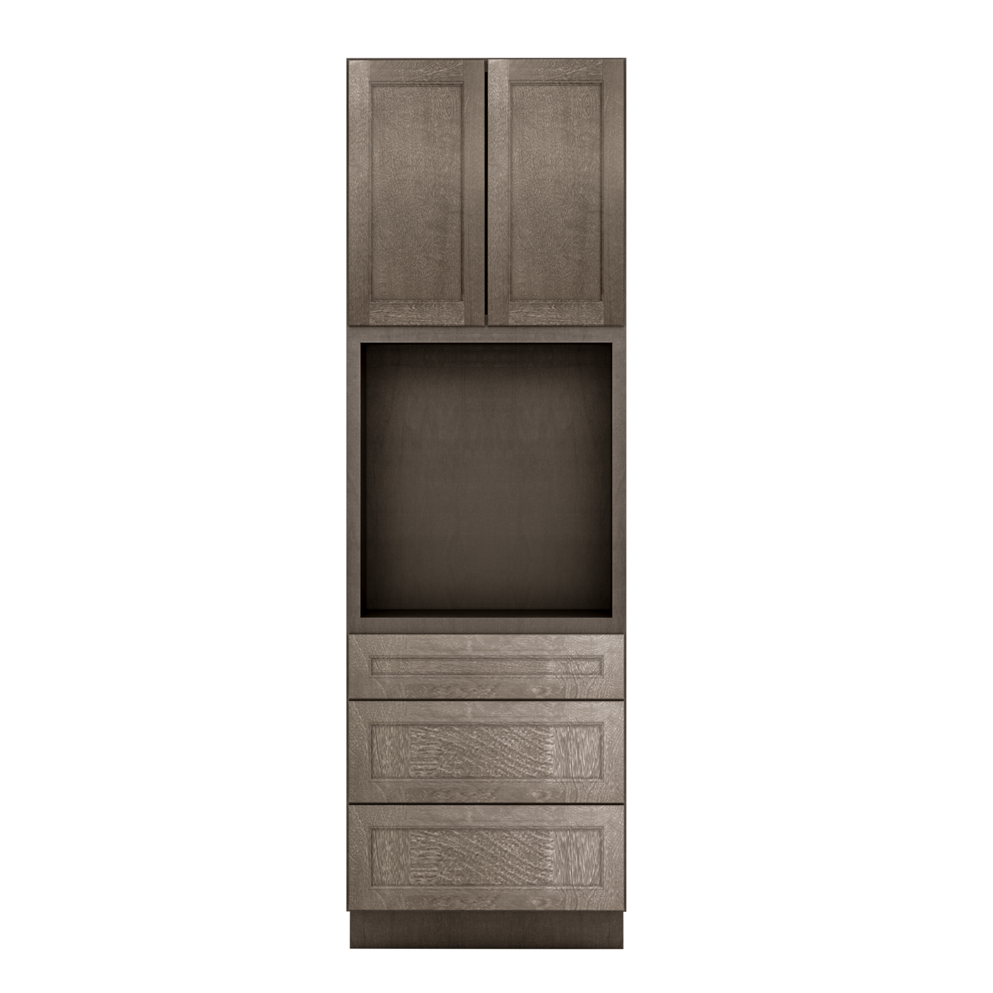 Oven Kitchen Cabinet OC3096 Milan Slate 30 in. width 96 in. height 24 in. depth - Kitchen Cabinets