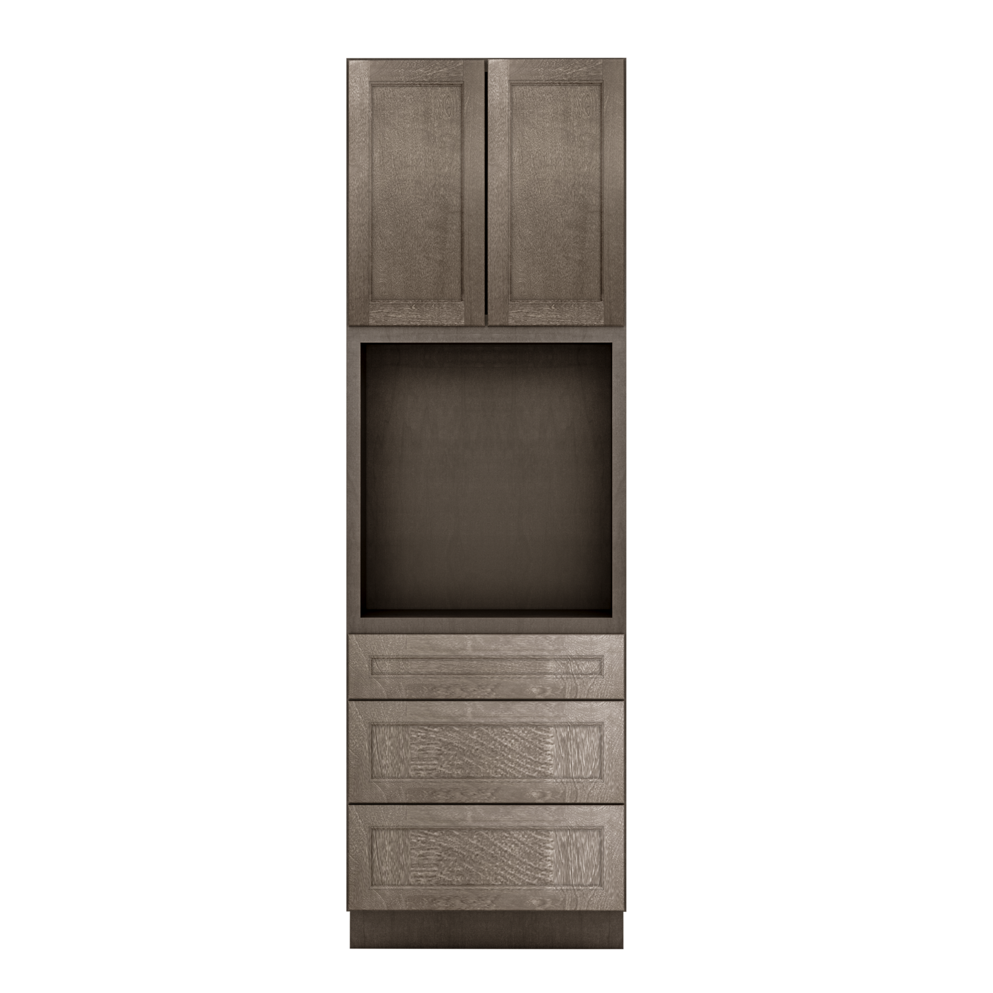 Oven Kitchen Cabinet OC3096 Milan Slate 30 in. width 96 in. height 24 in. depth - Kitchen Cabinets