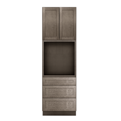 Oven Kitchen Cabinet OC3096 Milan Slate 30 in. width 96 in. height 24 in. depth - Kitchen Cabinets