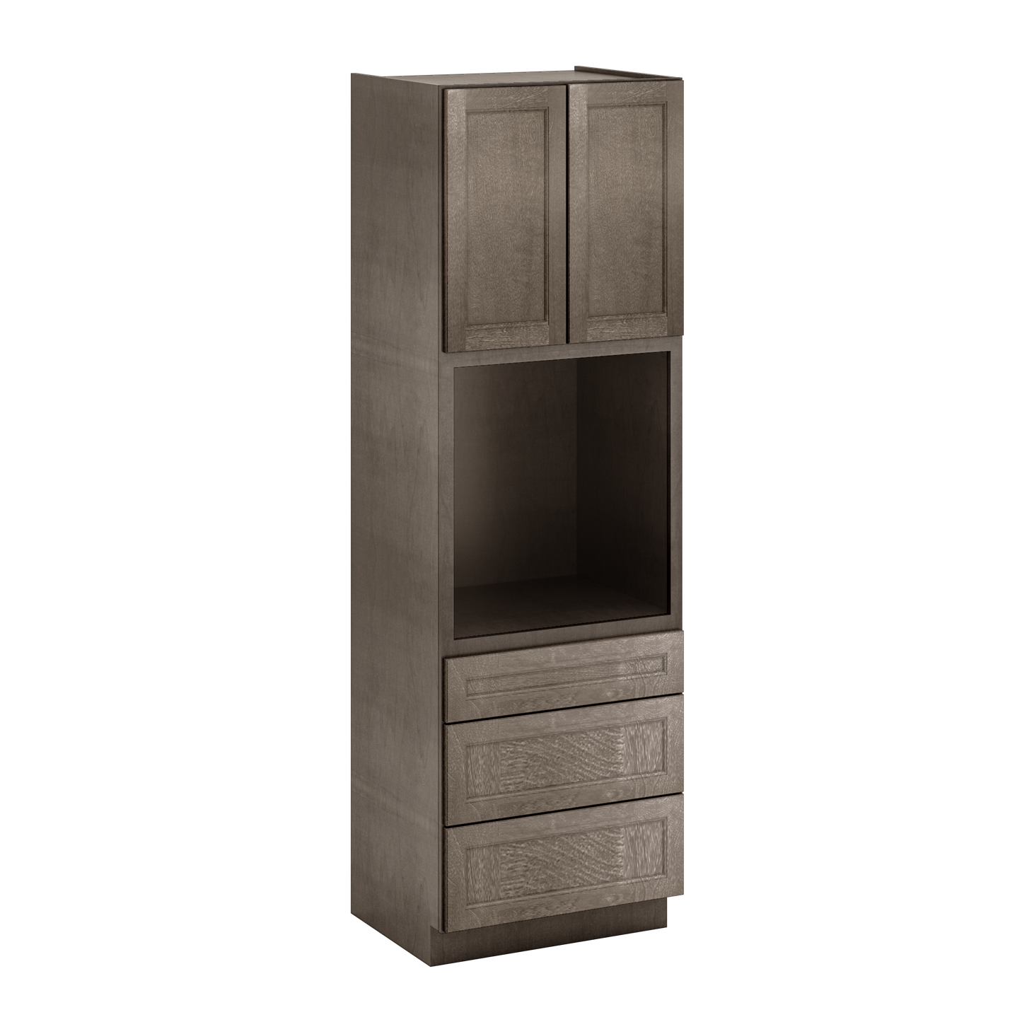 Oven Kitchen Cabinet OC3096 Milan Slate 30 in. width 96 in. height 24 in. depth - Kitchen Cabinets