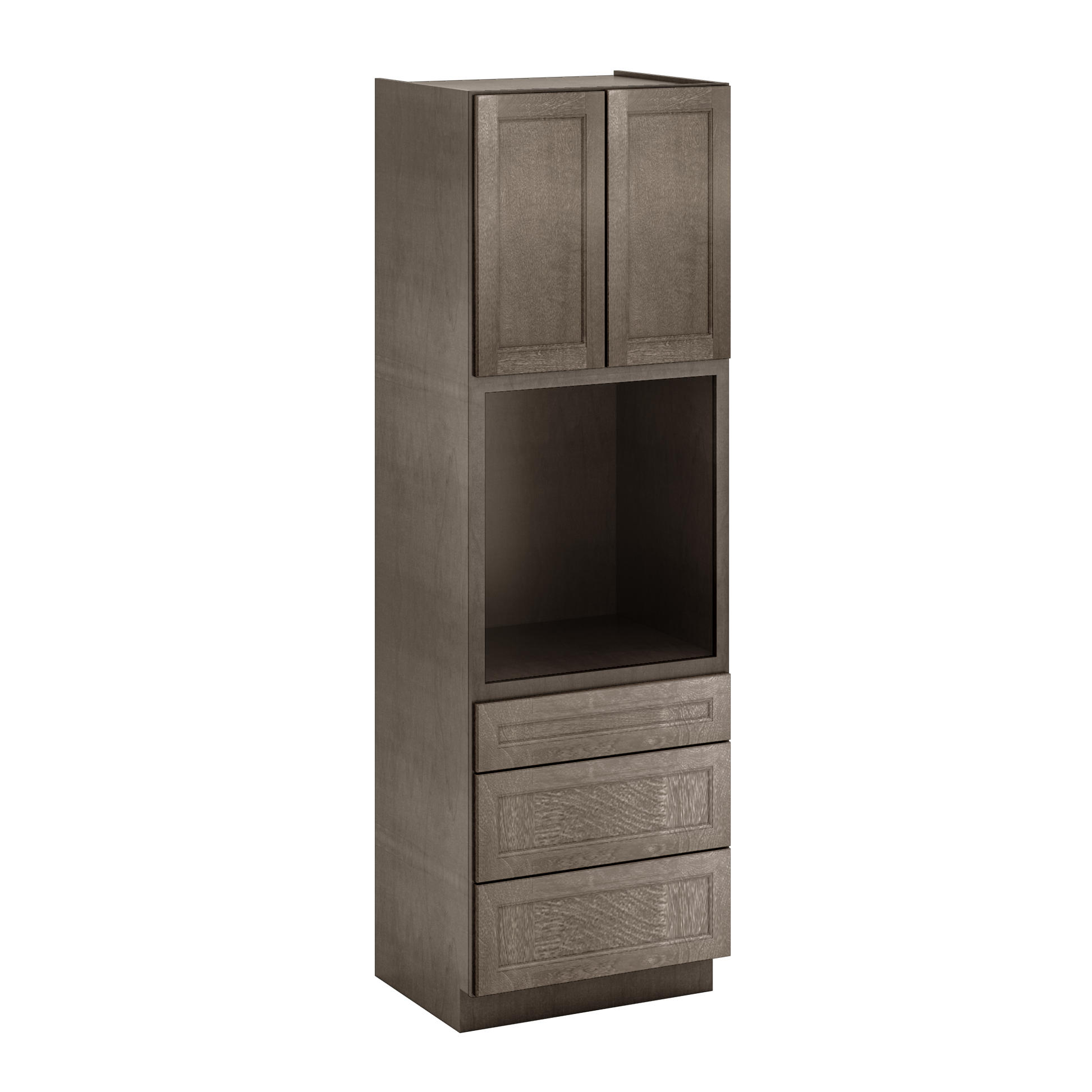 Oven Kitchen Cabinet OC3096 Milan Slate 30 in. width 96 in. height 24 in. depth - Kitchen Cabinets