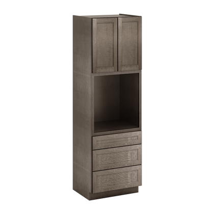 Oven Kitchen Cabinet OC3096 Milan Slate 30 in. width 96 in. height 24 in. depth - Kitchen Cabinets