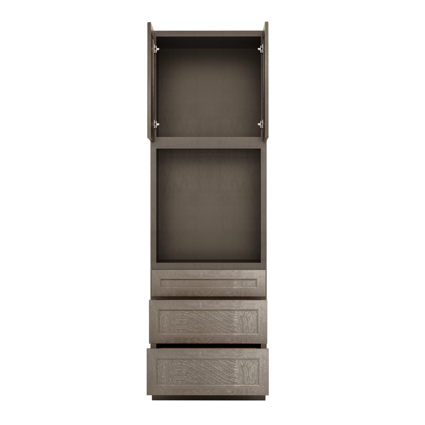 Oven Kitchen Cabinet OC3096 Milan Slate 30 in. width 96 in. height 24 in. depth - Kitchen Cabinets