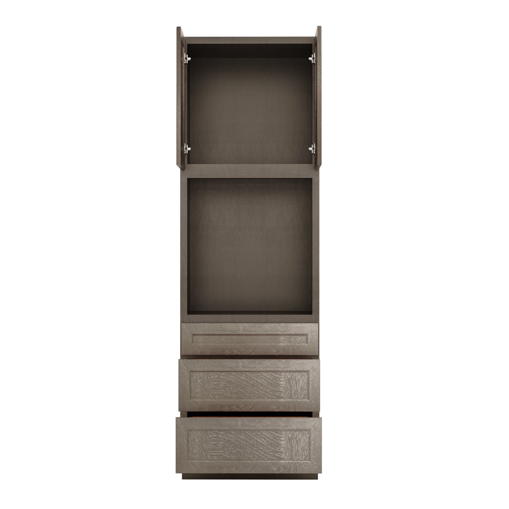 Oven Kitchen Cabinet OC3096 Milan Slate 30 in. width 96 in. height 24 in. depth - Kitchen Cabinets