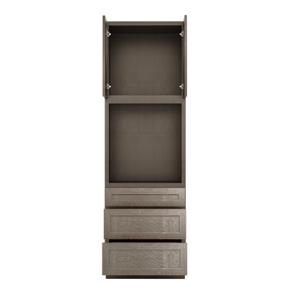 Oven Kitchen Cabinet OC3096 Milan Slate 30 in. width 96 in. height 24 in. depth - Kitchen Cabinets