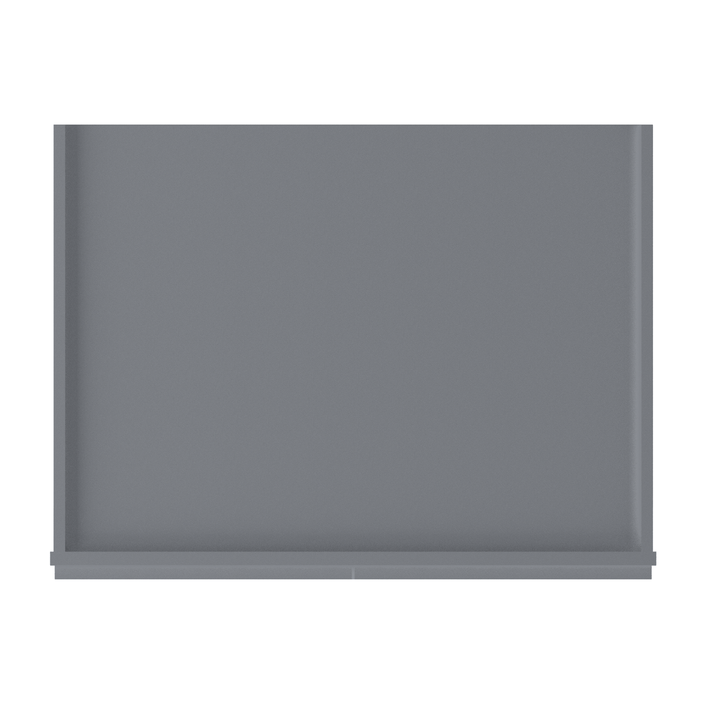 Oven Kitchen Cabinet OC3384 Colonial Gray LessCare 33 in. width 84 in. height 24 in. depth - Kitchen Cabinets