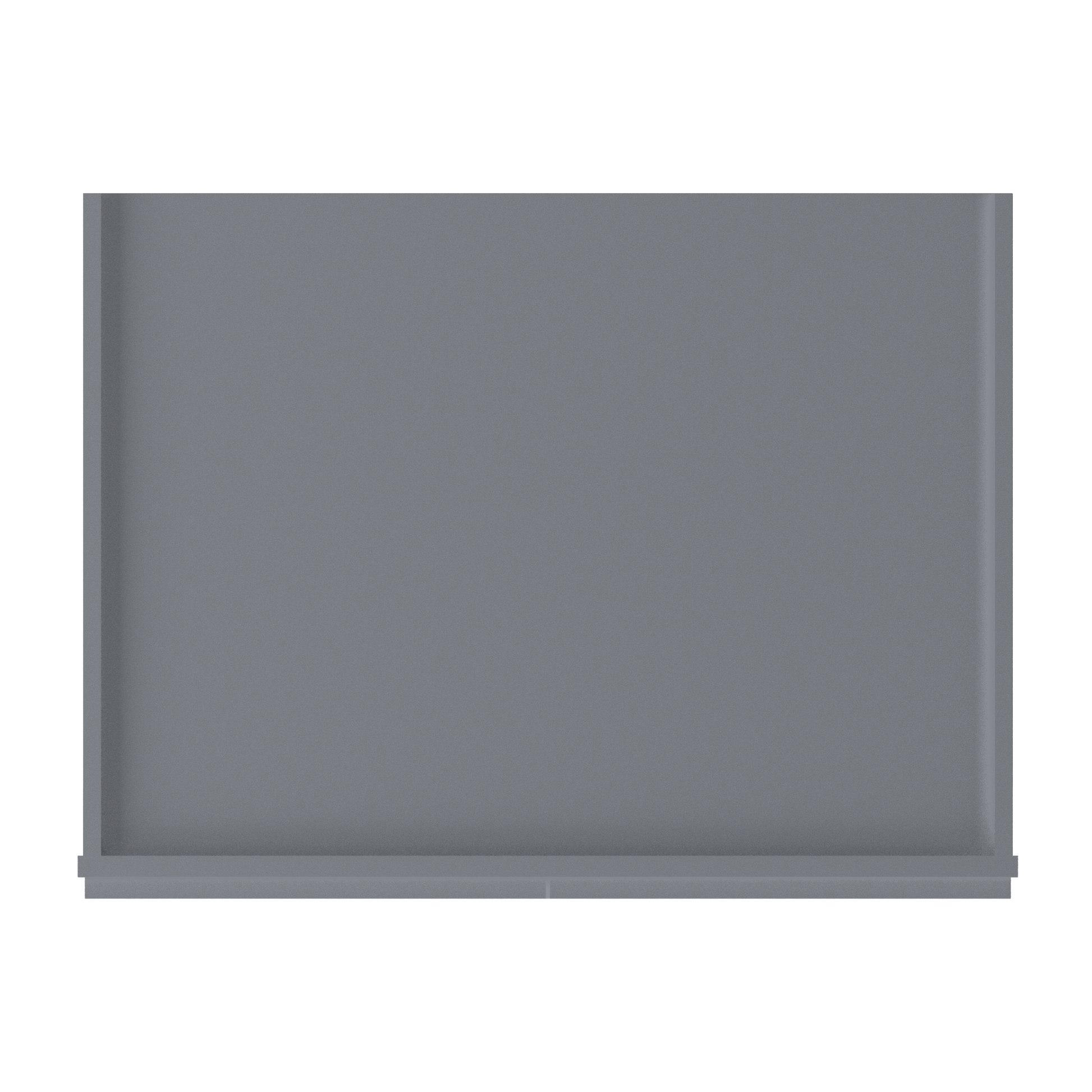 Oven Kitchen Cabinet OC3384 Colonial Gray LessCare 33 in. width 84 in. height 24 in. depth - Kitchen Cabinets