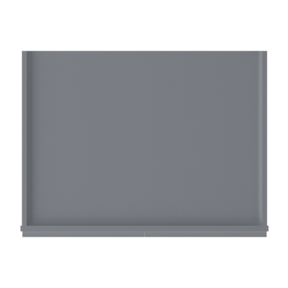 Oven Kitchen Cabinet OC3384 Colonial Gray LessCare 33 in. width 84 in. height 24 in. depth - Kitchen Cabinets