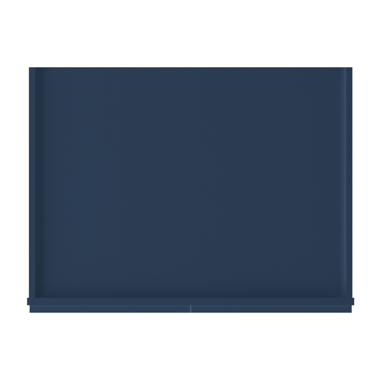 Oven Kitchen Cabinet OC3384 Danbury Blue LessCare 33 in. width 84 in. height 24 in. depth - Kitchen Cabinets