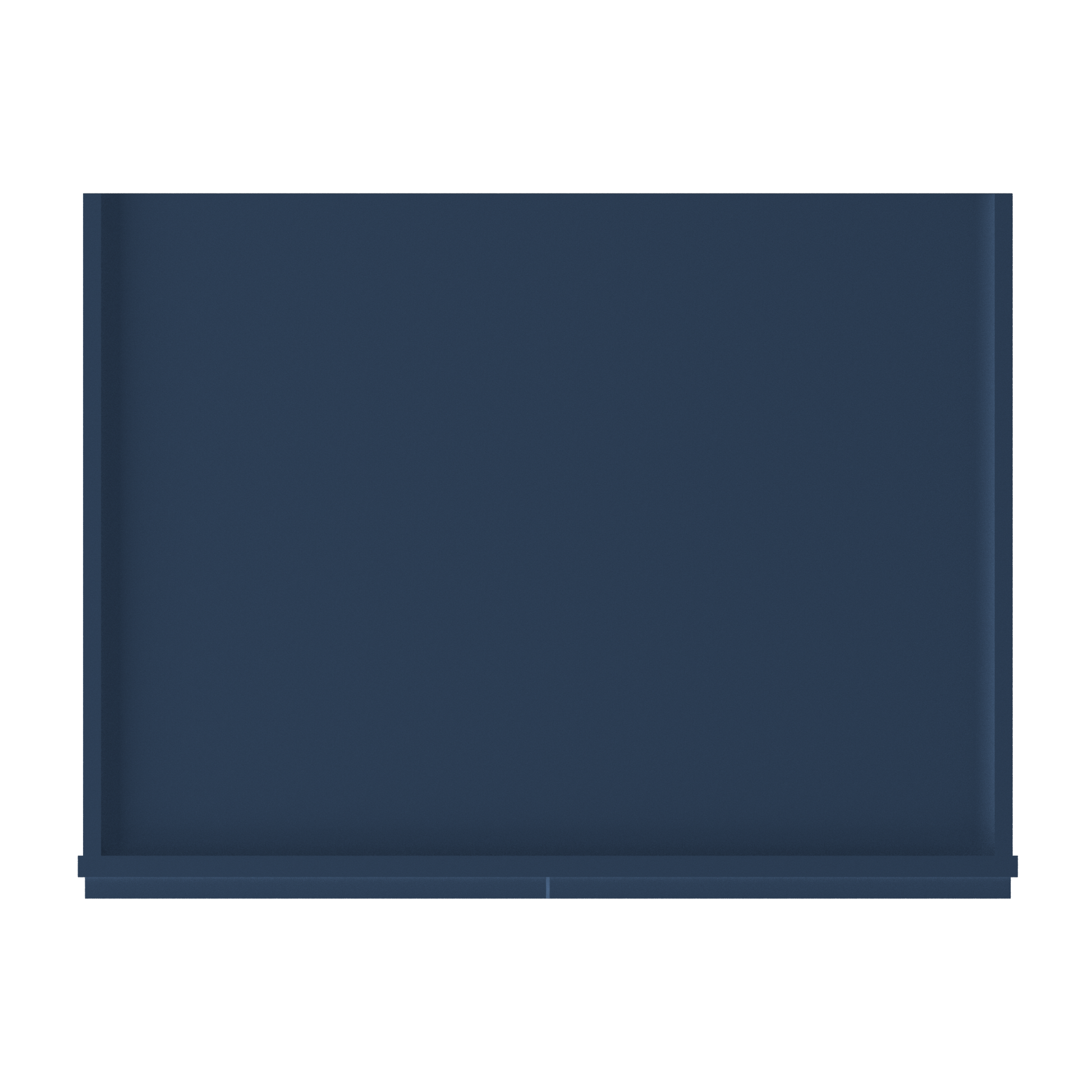 Oven Kitchen Cabinet OC3384 Danbury Blue LessCare 33 in. width 84 in. height 24 in. depth - Kitchen Cabinets