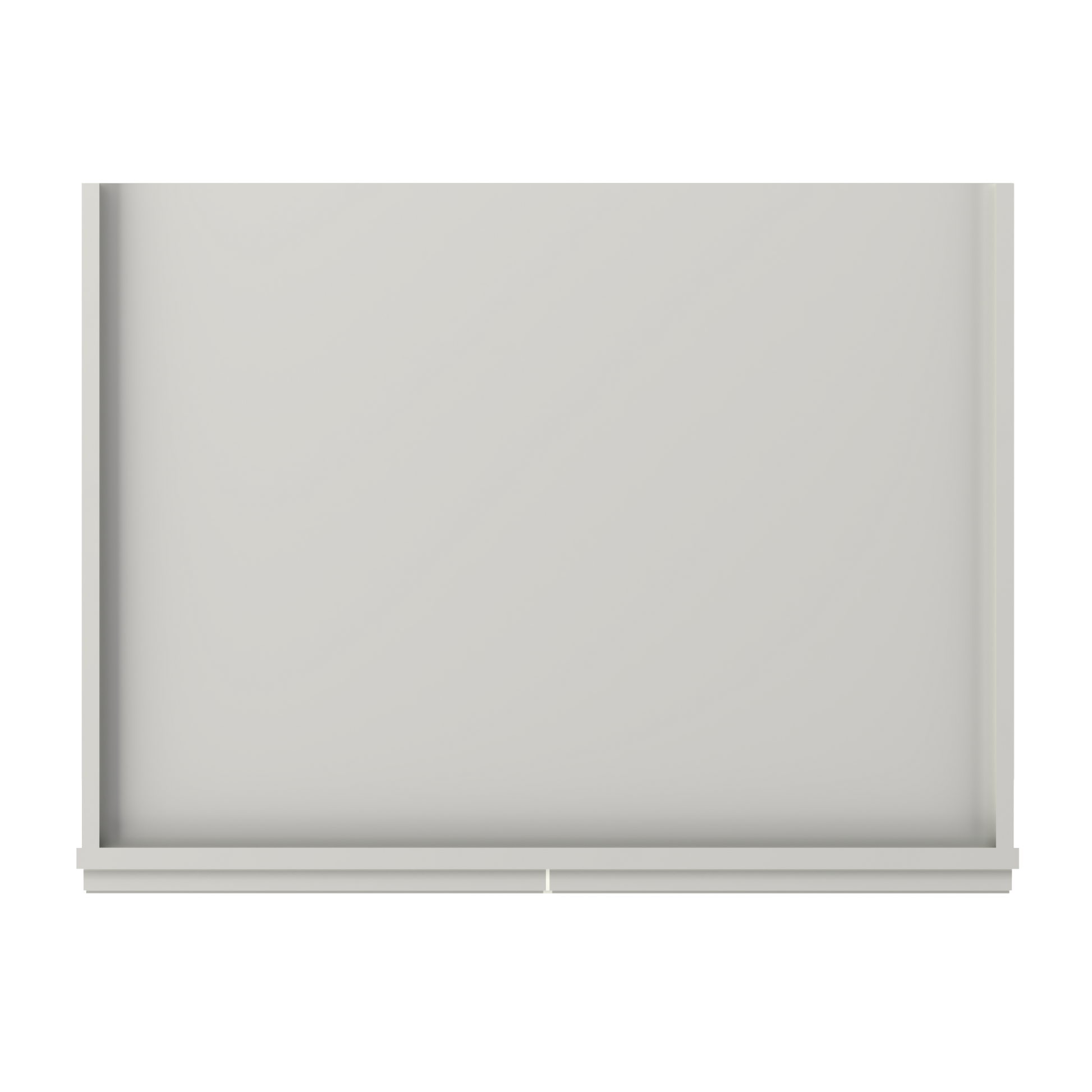 Oven Kitchen Cabinet OC3384 Milan Pearl LessCare 33 in. width 84 in. height 24 in. depth - Kitchen Cabinets