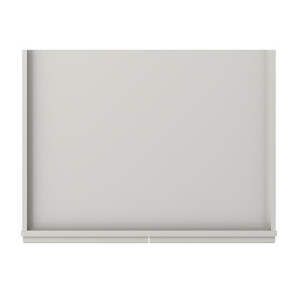 Oven Kitchen Cabinet OC3384 Milan Pearl LessCare 33 in. width 84 in. height 24 in. depth - Kitchen Cabinets