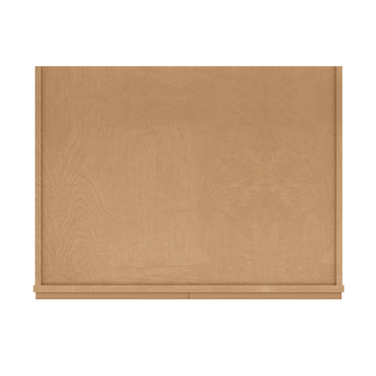 Oven Kitchen Cabinet OC3384 Shaker Toffee LessCare 33 in. width 84 in. height 24 in. depth - Kitchen Cabinets