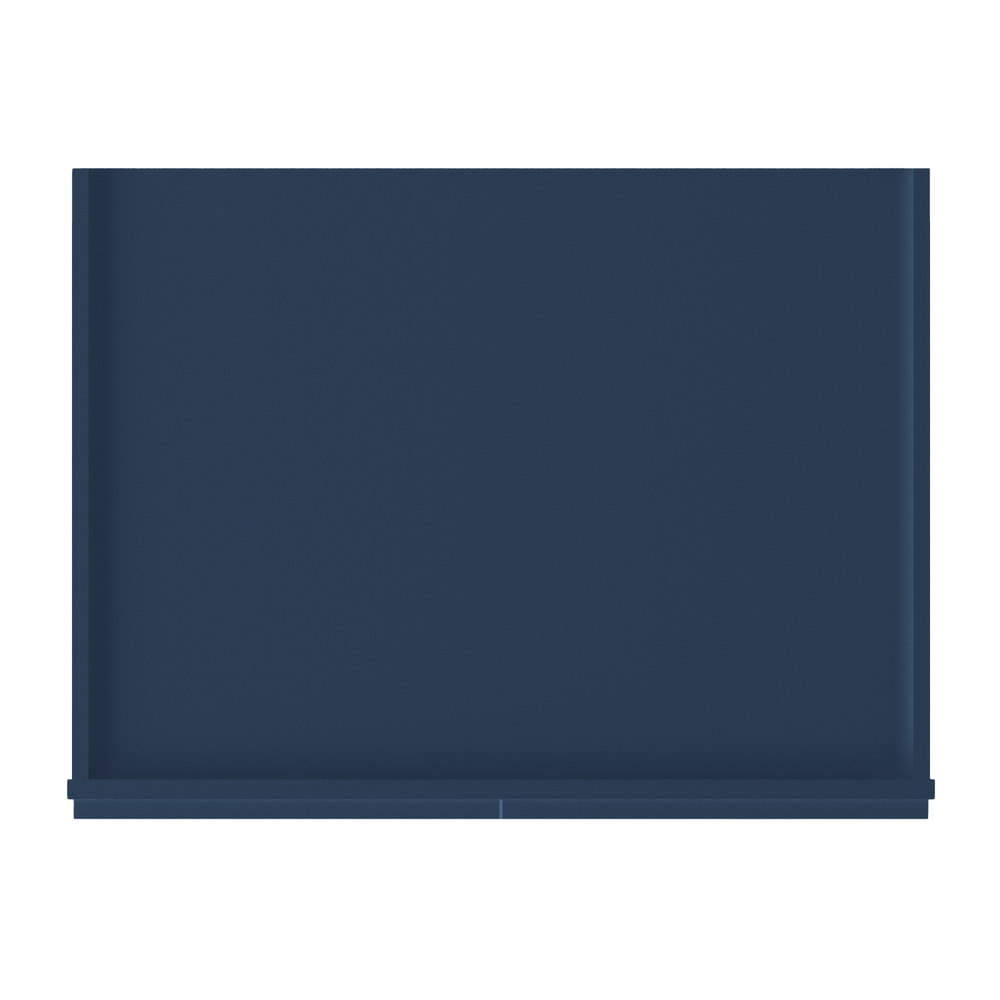 Oven Kitchen Cabinet OC3390 Danbury Blue LessCare 33 in. width 90 in. height 24 in. depth - Kitchen Cabinets