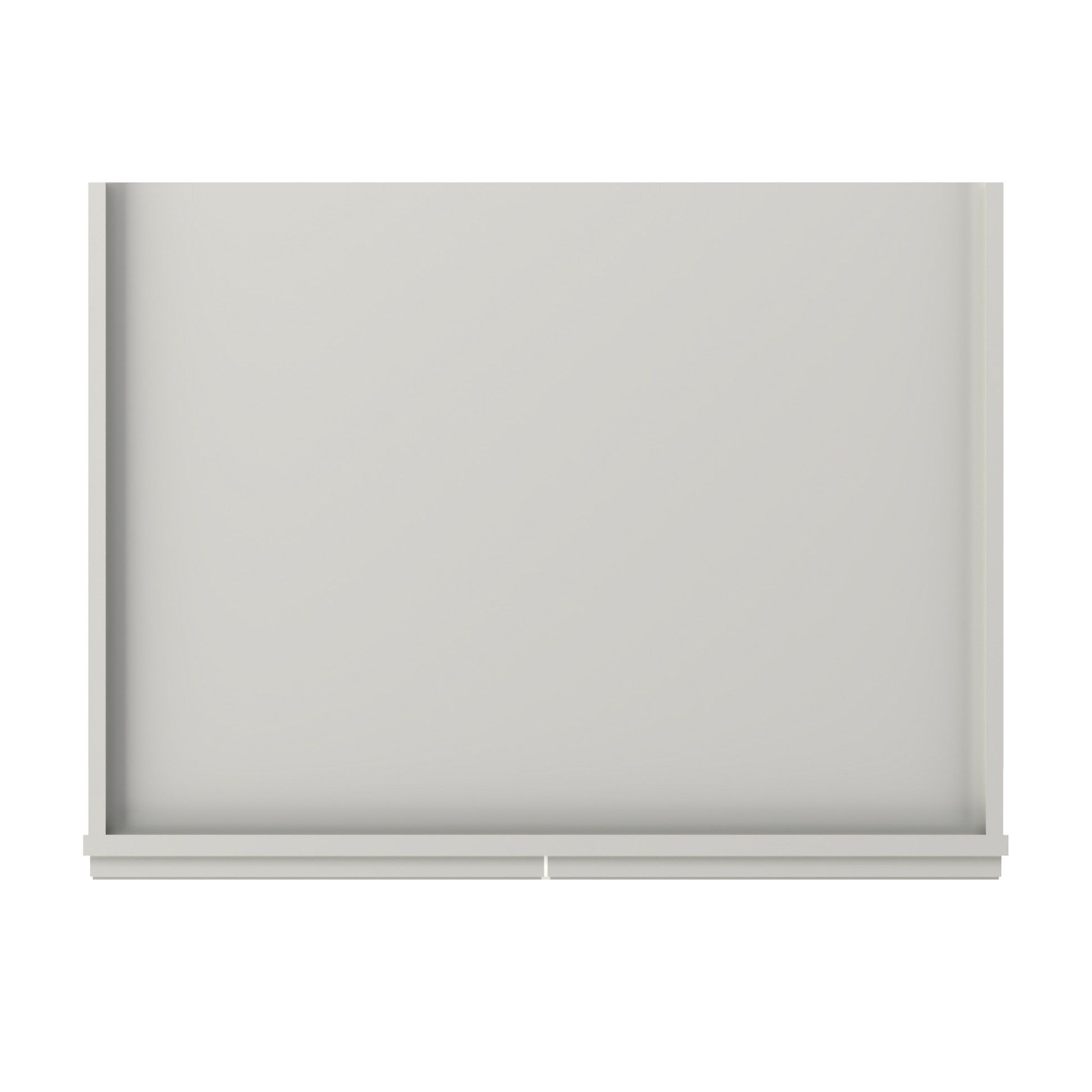 Oven Kitchen Cabinet OC3390 Milan Pearl LessCare 33 in. width 90 in. height 24 in. depth - Kitchen Cabinets