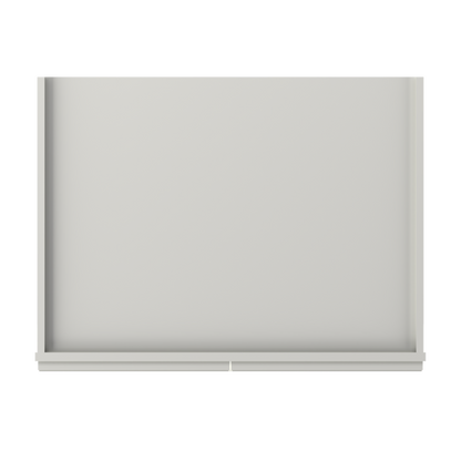 Oven Kitchen Cabinet OC3390 Milan Pearl LessCare 33 in. width 90 in. height 24 in. depth - Kitchen Cabinets