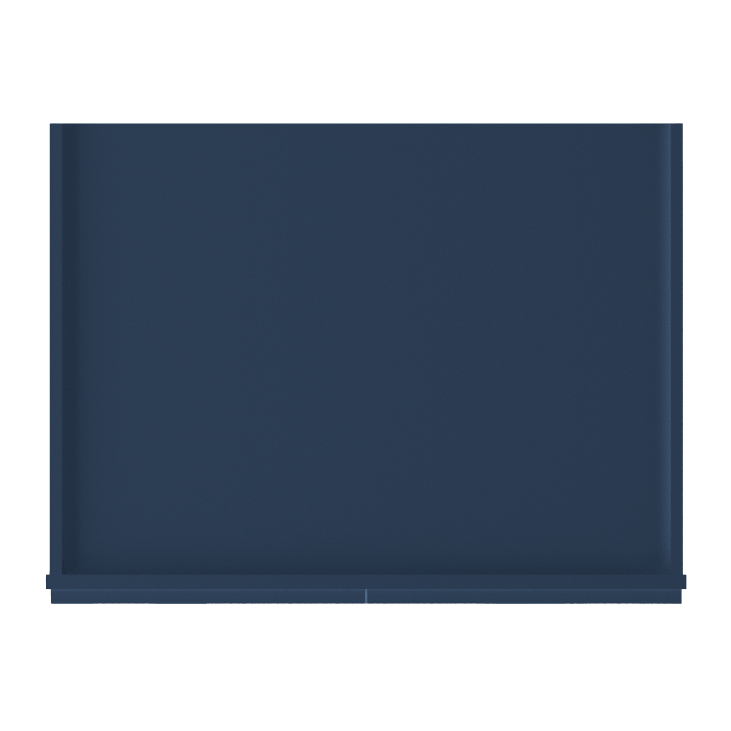 Oven Kitchen Cabinet OC3396 Danbury Blue LessCare 33 in. width 96 in. height 24 in. depth - Kitchen Cabinets