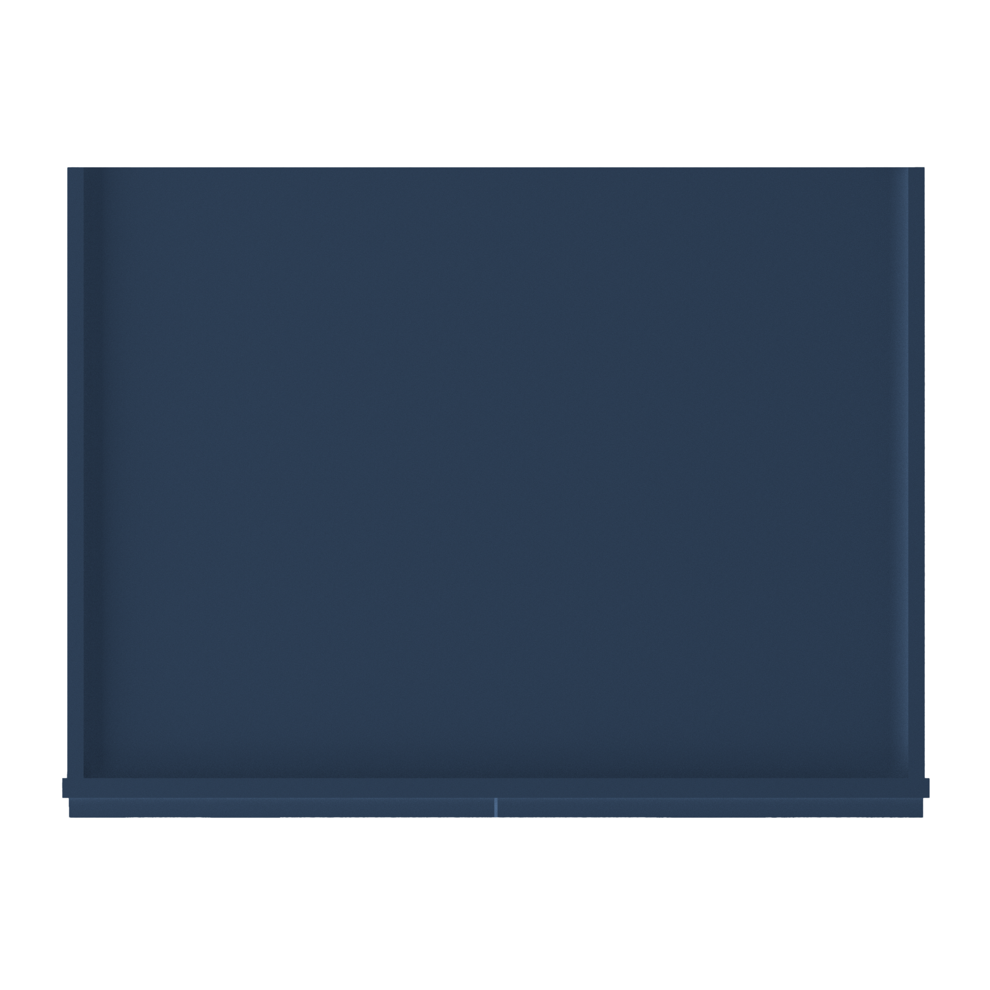 Oven Kitchen Cabinet OC3396 Danbury Blue LessCare 33 in. width 96 in. height 24 in. depth - Kitchen Cabinets