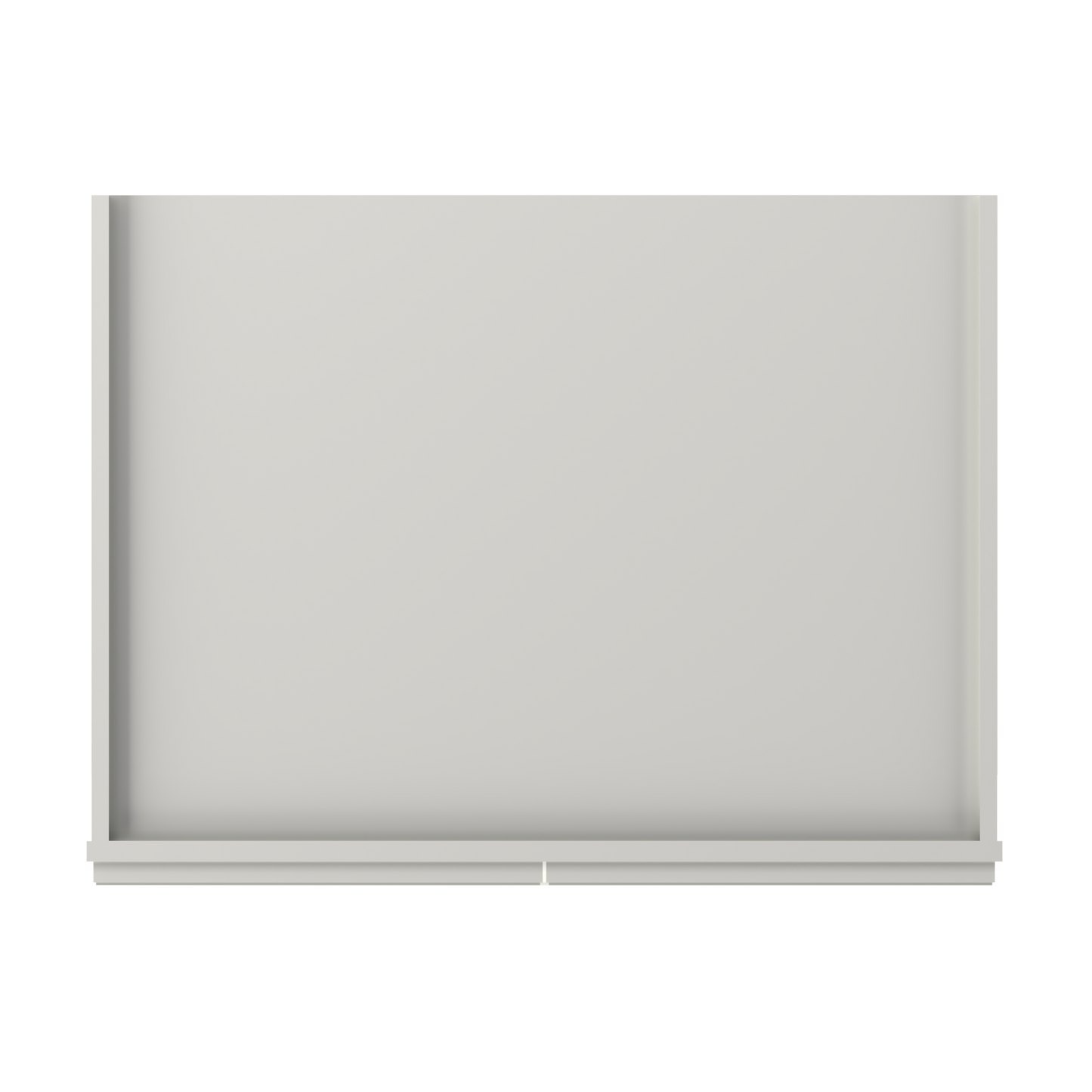 Oven Kitchen Cabinet OC3396 Milan Pearl LessCare 33 in. width 96 in. height 24 in. depth - Kitchen Cabinets