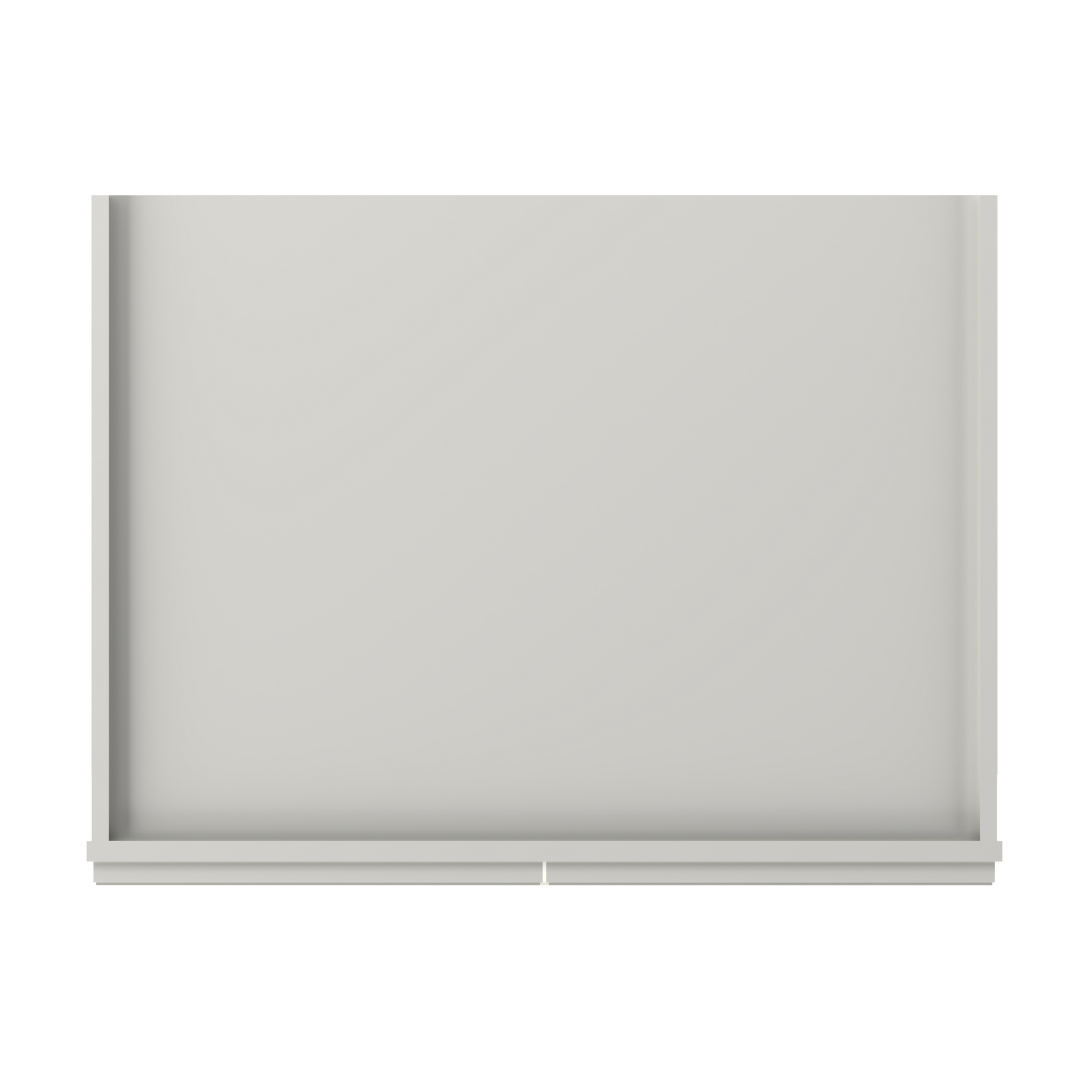 Oven Kitchen Cabinet OC3396 Milan Pearl LessCare 33 in. width 96 in. height 24 in. depth - Kitchen Cabinets