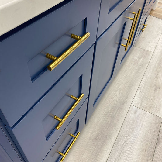 6" Gold Cabinet Pull P-8G