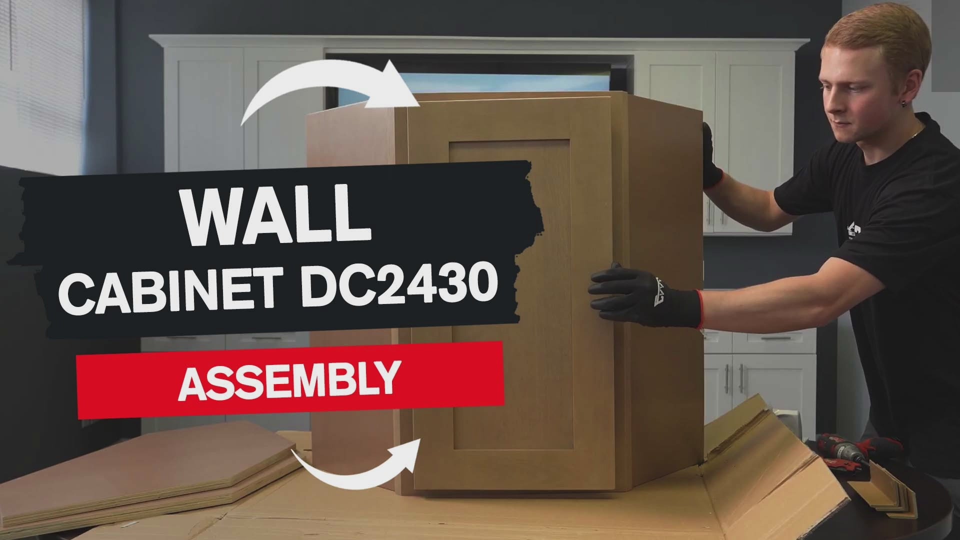 Load video: Wall Cabinet DC2430