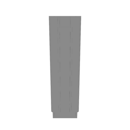 Base Kitchen Cabinet B09 Colonial Gray LessCare 9 in. width 34.5 in. height 24 in. depth