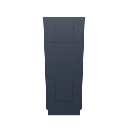 Base Kitchen Cabinet B12 Danbury Blue LessCare 12 in. width 34.5 in. height 24 in. depth