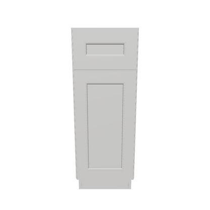 Base Kitchen Cabinet B12 Milan Pearl 12 in. width 34.5 in. height 24 in. depth