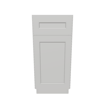 Base Kitchen Cabinet B15 Milan Pearl 15 in. width 34.5 in. height 24 in. depth