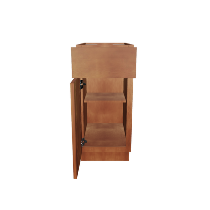 Base Kitchen Cabinet B15 Newport LessCare 15 in. width 34.5 in. height 24 in. depth