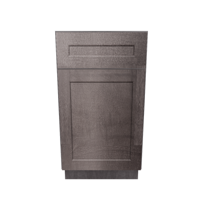 Base Single Door One Drawer 18" Wide Milan Slate Cabinet