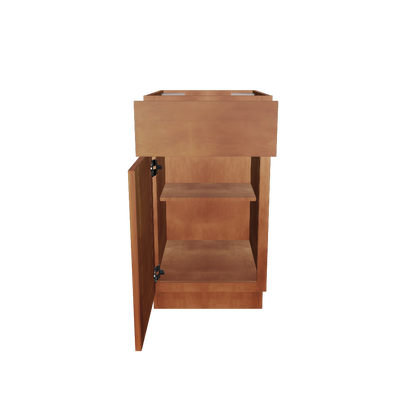 Base Kitchen Cabinet B18 Newport LessCare 18 in. width 34.5 in. height 24 in. depth