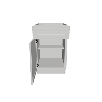 Base Kitchen Cabinet B21 Milan Pearl 21 in. width 34.5 in. height 24 in. depth