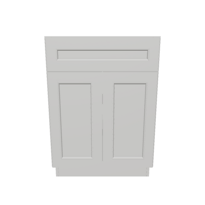 Base Kitchen Cabinet B24 Milan Pearl 24 in. width 34.5 in. height 24 in. depth